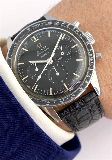 what is a omega meister watch|omega meister double signature.